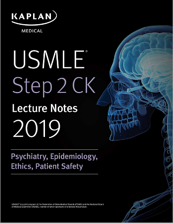 USMLE Step 2 CK Lecture Notes 2020 Psychiatric
