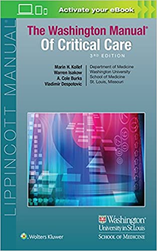 The Washington Manual of Critical Care 3rd Edition Free Download